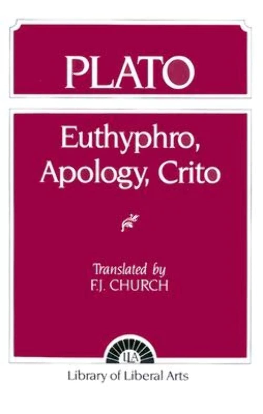 Algopix Similar Product 1 - Plato: Euthyphro, Apology, Crito