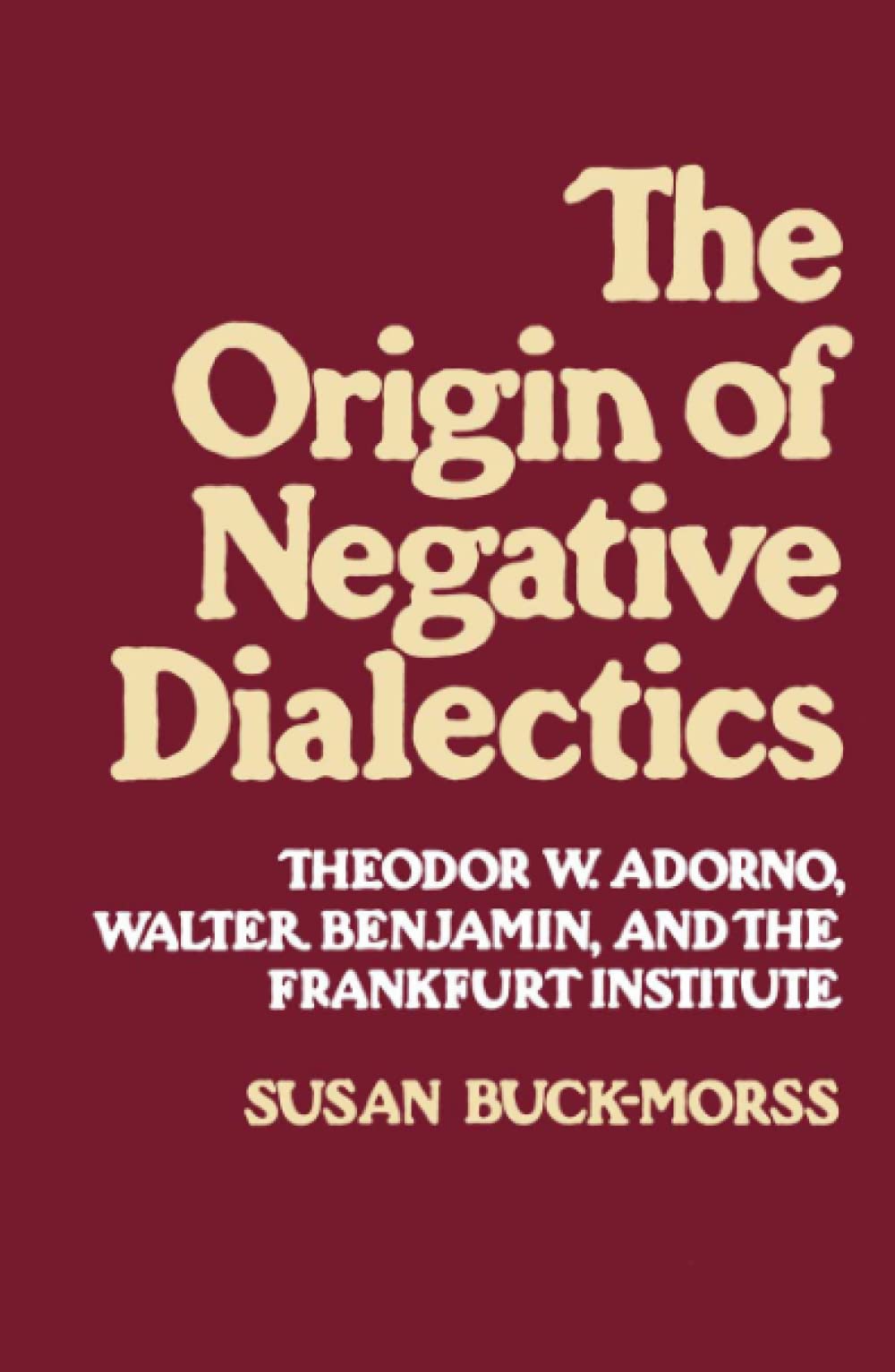 Algopix Similar Product 14 - Origin of Negative Dialectics