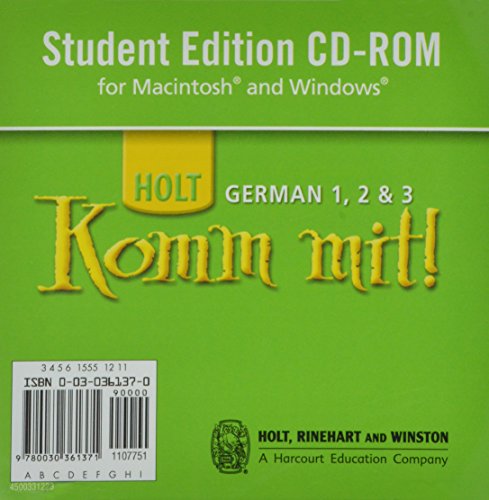 Algopix Similar Product 19 - Komm Mit German 1 2 and 3 Student