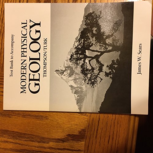 Algopix Similar Product 18 - Modern Physical Geology, Testbank