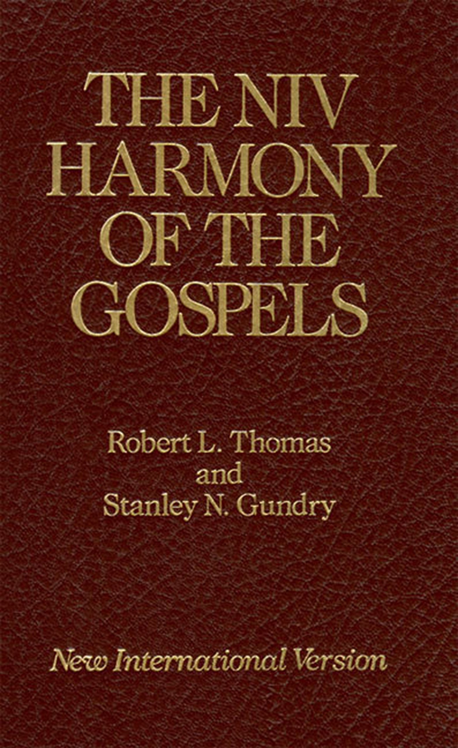 Algopix Similar Product 9 - The NIV Harmony of the Gospels