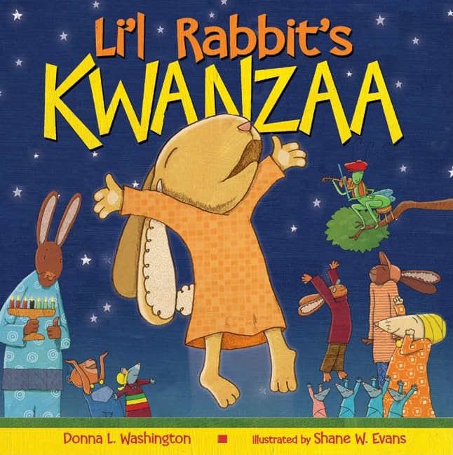 Algopix Similar Product 18 - Lil Rabbits Kwanzaa A Kwanzaa