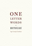 Algopix Similar Product 7 - One-Letter Words, a Dictionary