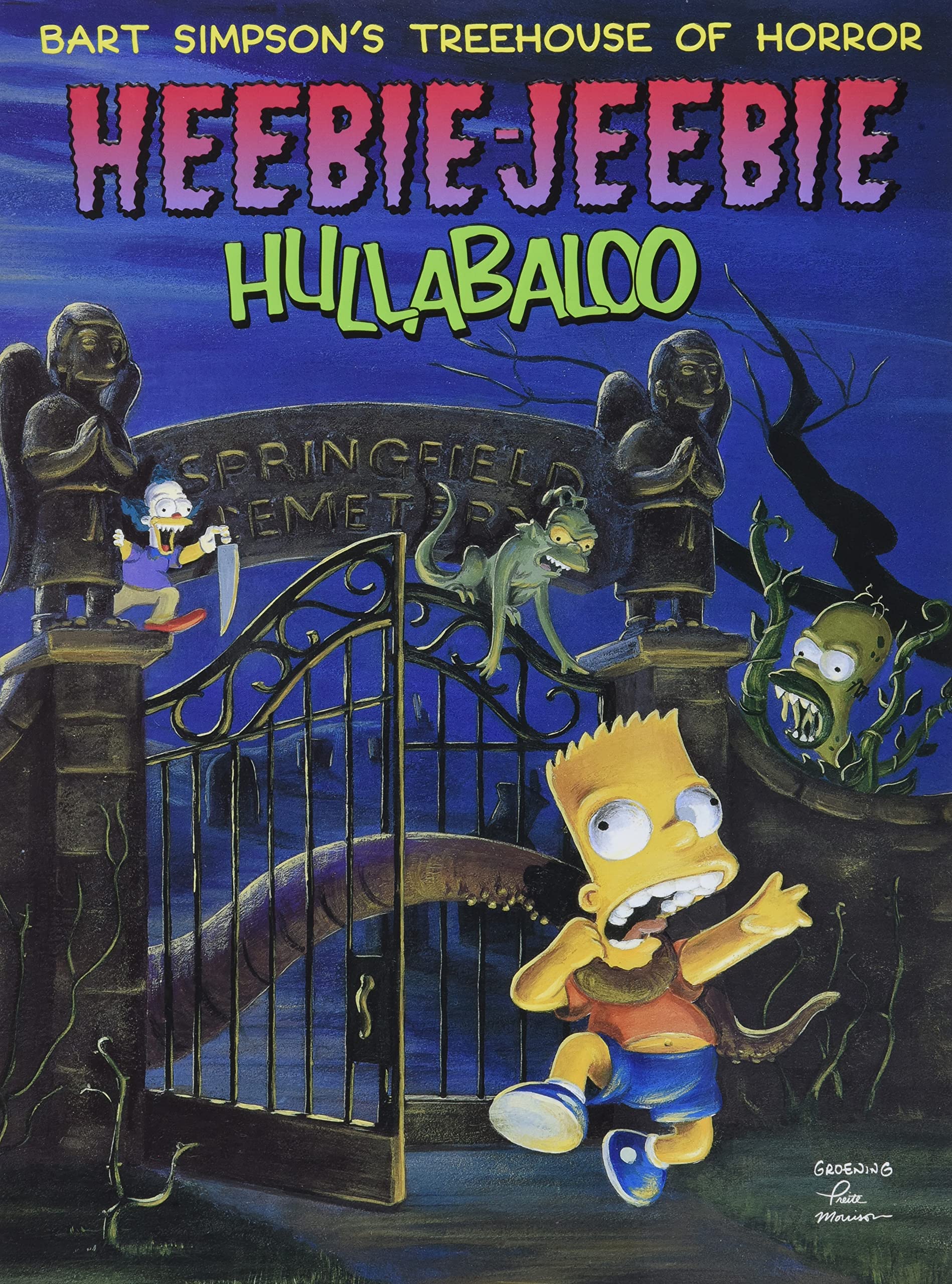 Algopix Similar Product 18 - Bart Simpsons Treehouse of Horror