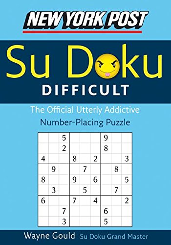 Algopix Similar Product 19 - New York Post Difficult Sudoku The