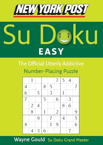 Algopix Similar Product 17 - New York Post Easy Sudoku The Official
