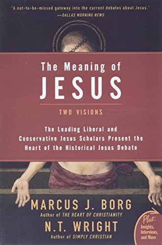 Algopix Similar Product 6 - The Meaning of Jesus: Two Visions