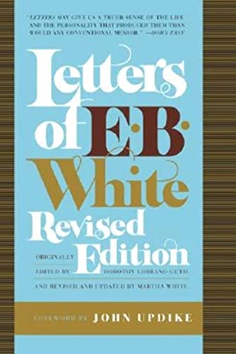 Algopix Similar Product 19 - Letters of E. B. White
