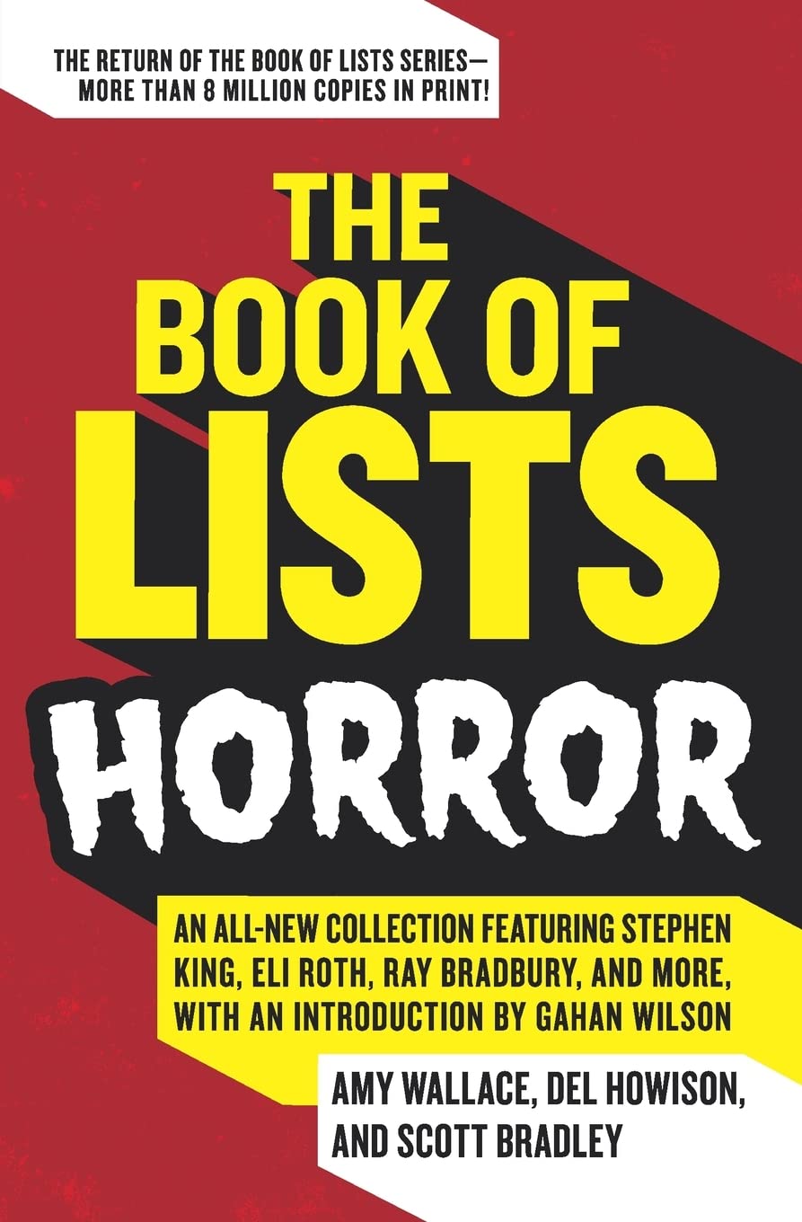 Algopix Similar Product 17 - The Book of Lists Horror An AllNew