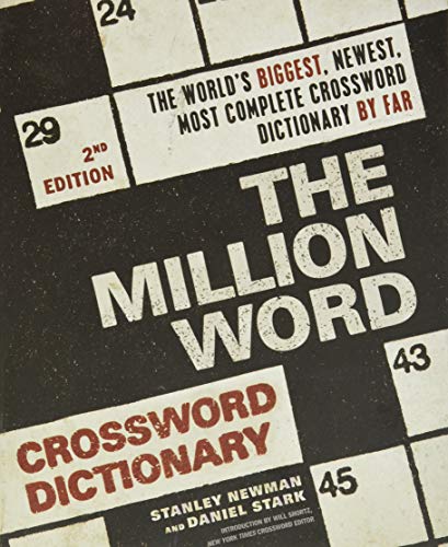 Algopix Similar Product 7 - The Million Word Crossword Dictionary