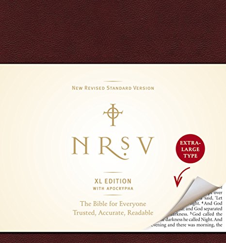 Algopix Similar Product 10 - NRSV XL with Apocrypha (burgundy)