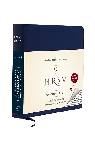 Algopix Similar Product 16 - NRSV XL Catholic Edition Navy