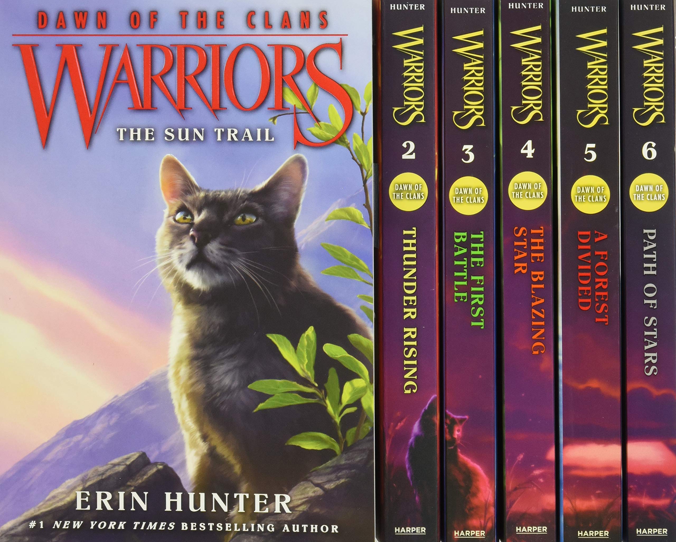 Algopix Similar Product 1 - Warriors Dawn of the Clans Box Set