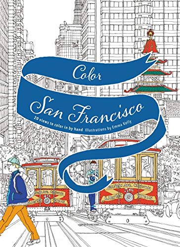 Algopix Similar Product 3 - Color San Francisco 20 Views to Color