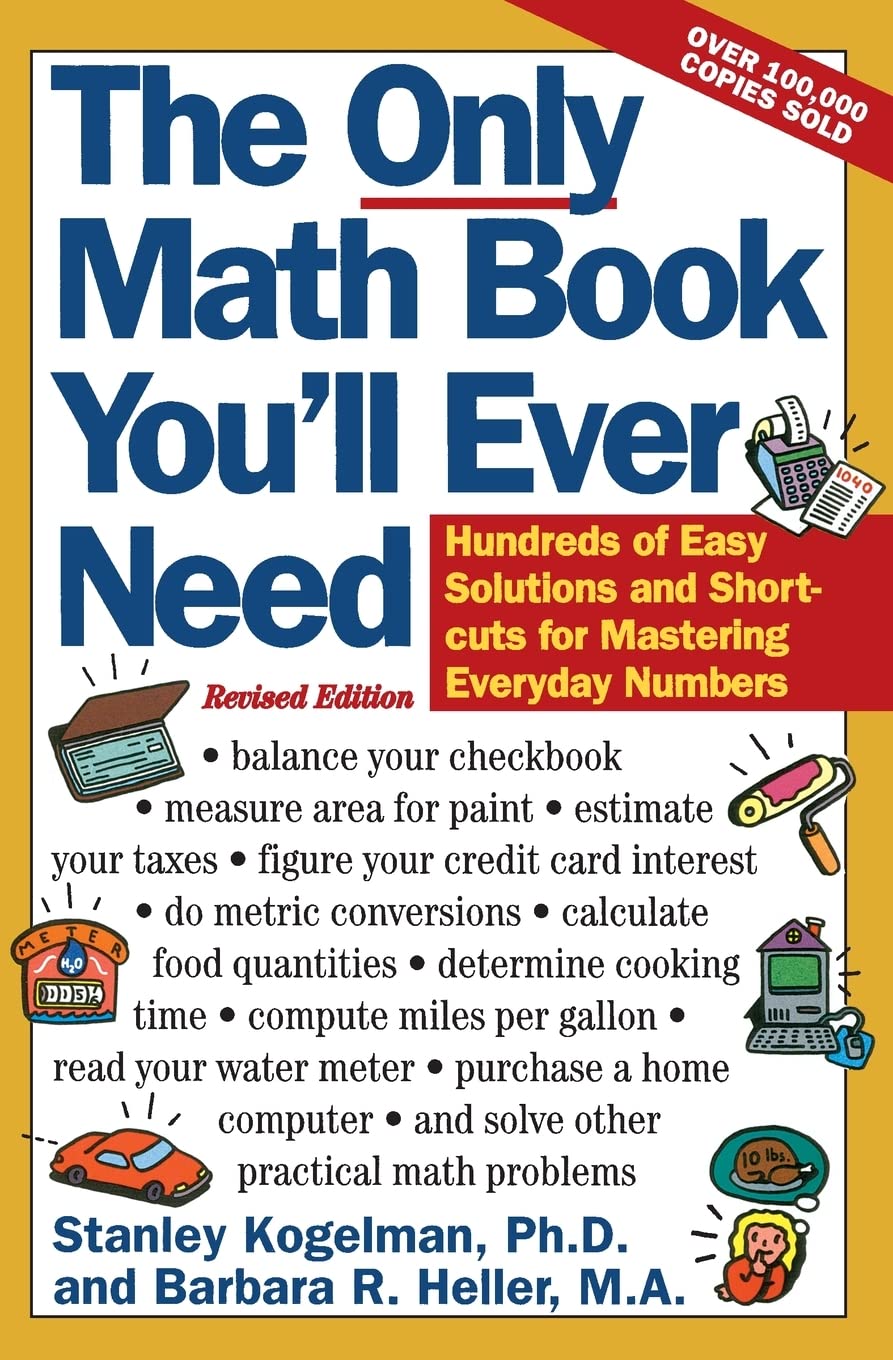 Algopix Similar Product 19 - The Only Math Book Youll Ever Need