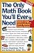 Algopix Similar Product 17 - The Only Math Book Youll Ever Need