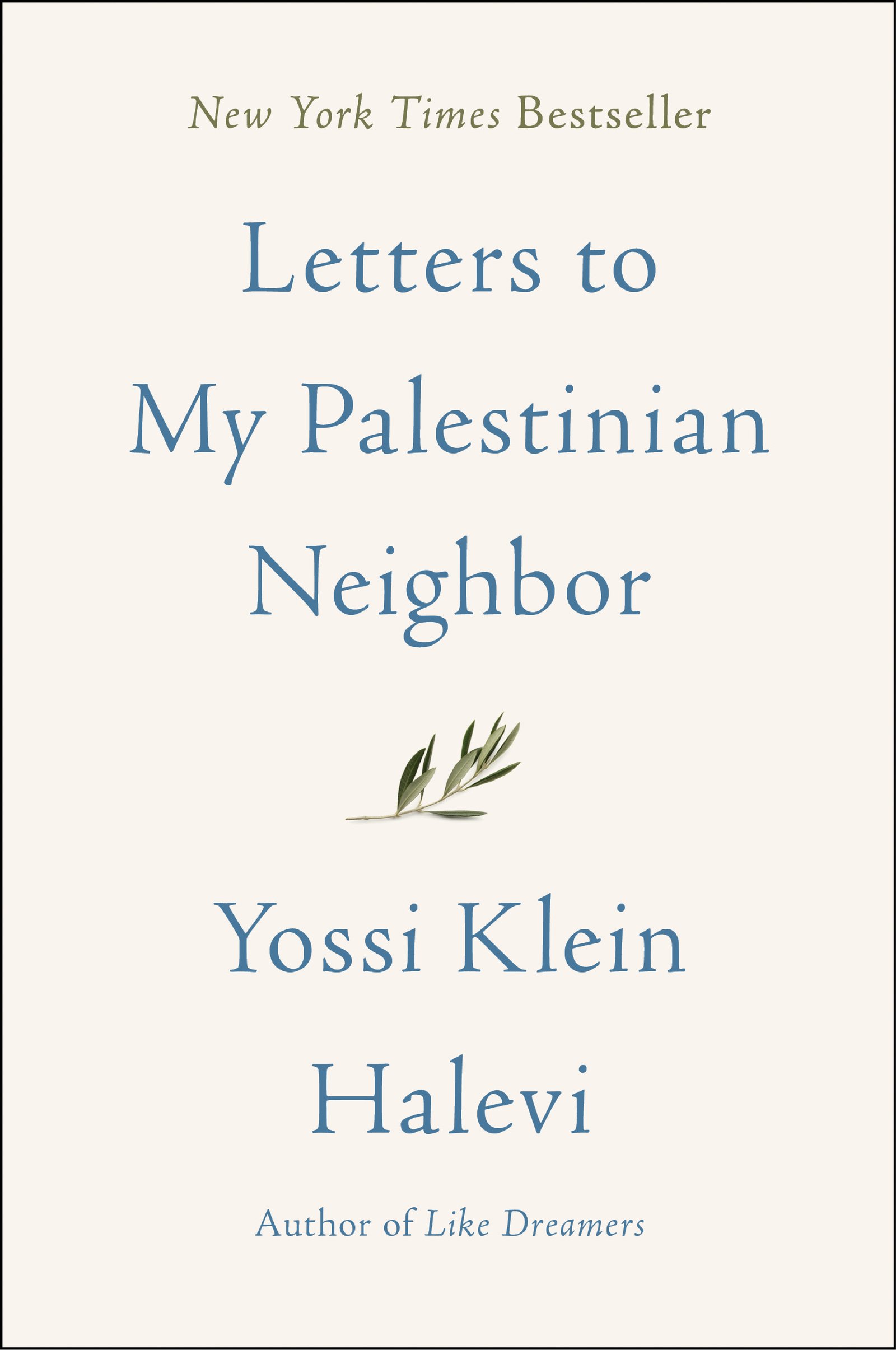 Algopix Similar Product 15 - Letters to My Palestinian Neighbor