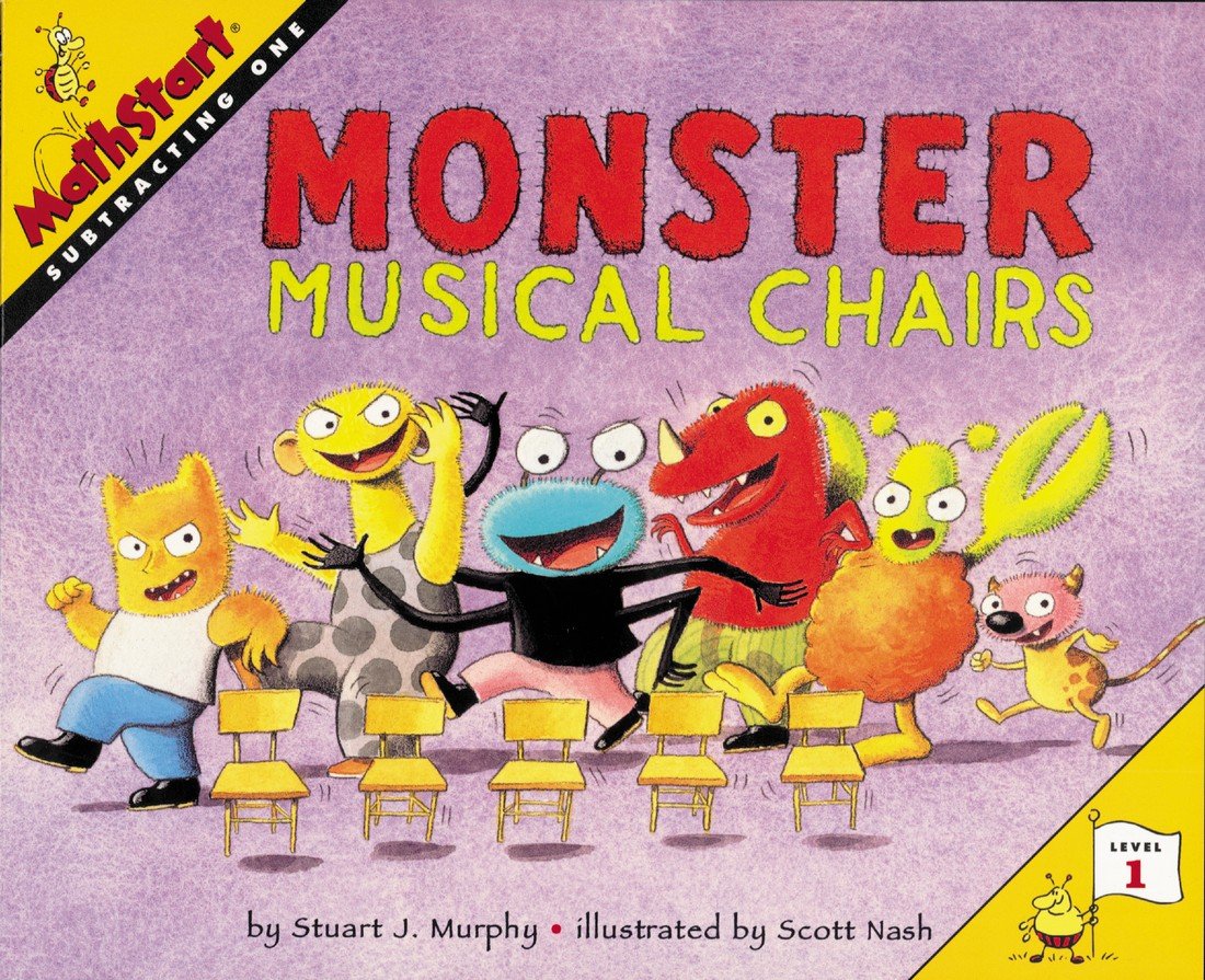 Algopix Similar Product 19 - Monster Musical Chairs (MathStart 1)