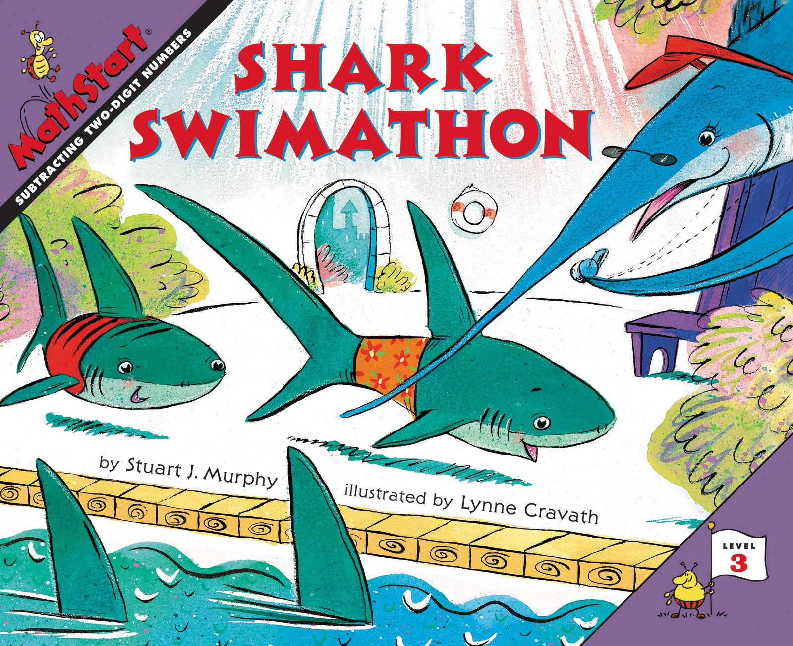Algopix Similar Product 12 - Shark Swimathon (MathStart 3)