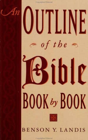 Algopix Similar Product 11 - An Outline of the Bible: Book by Book