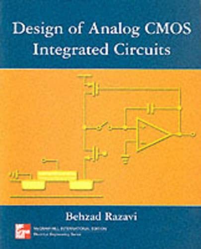 Algopix Similar Product 13 - Design of Analog CMOS Integrated