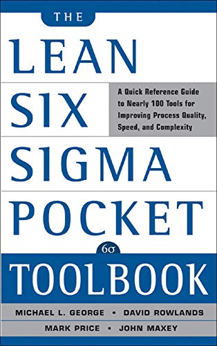 Algopix Similar Product 11 - The Lean Six Sigma Pocket Toolbook A