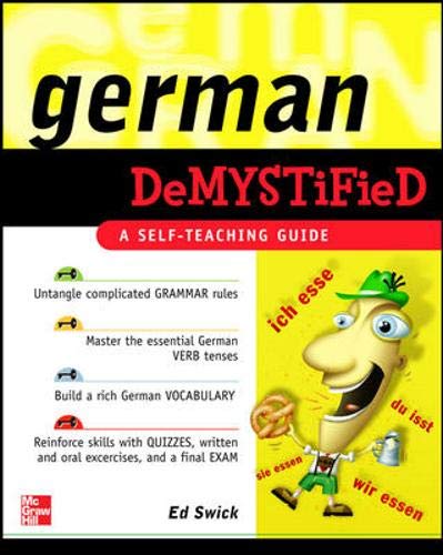 Algopix Similar Product 12 - German Demystified A Self Teaching