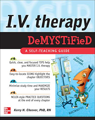 Algopix Similar Product 14 - IV Therapy Demystified A SelfTeaching
