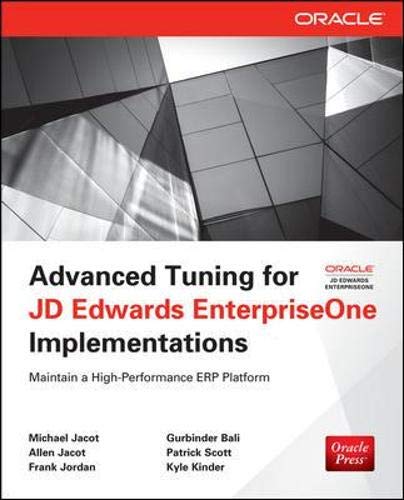 Algopix Similar Product 15 - Advanced Tuning for JD Edwards