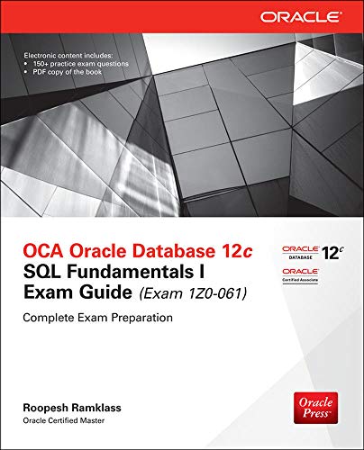 Algopix Similar Product 20 - OCA Oracle Database 12c SQL