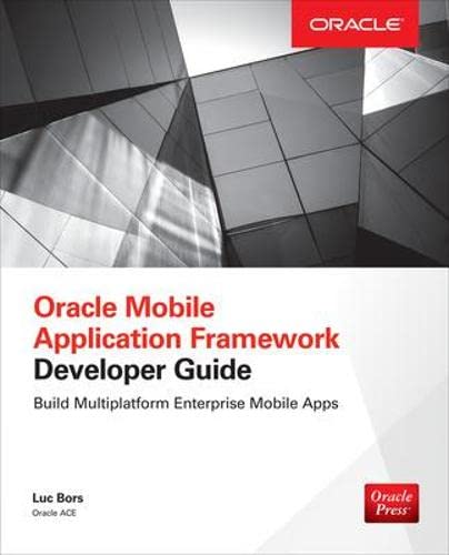 Algopix Similar Product 3 - Oracle Mobile Application Framework
