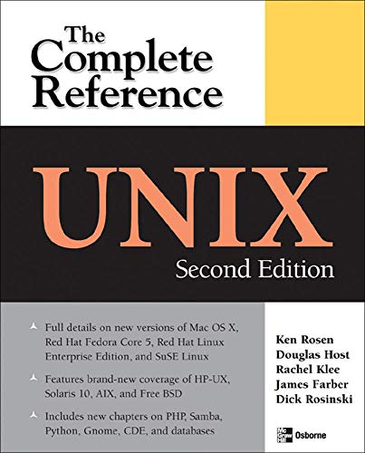 Algopix Similar Product 1 - UNIX The Complete Reference Second