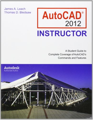 Algopix Similar Product 4 - AutoCAD 2012 Instructor Mcgrawhill