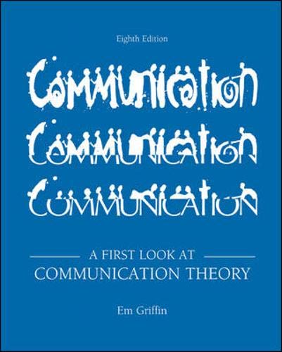 Algopix Similar Product 19 - A First Look at Communication Theory