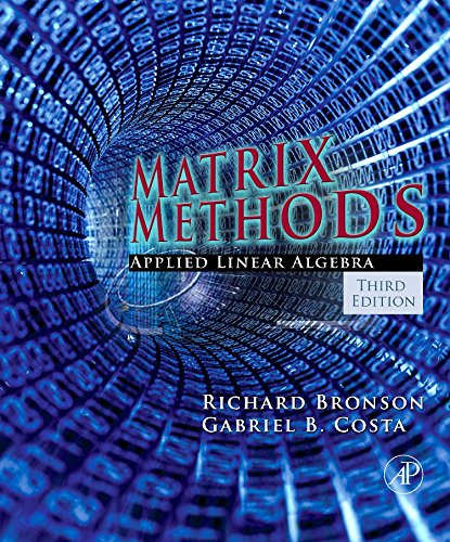 Algopix Similar Product 14 - Matrix Methods: Applied Linear Algebra