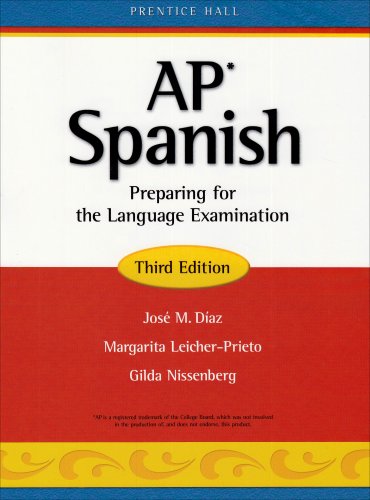 Algopix Similar Product 9 - AP Spanish Preparing for the Language