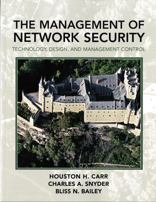 Algopix Similar Product 15 - The Management of Network Security