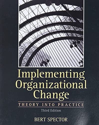 Algopix Similar Product 6 - Implementing Organizational Change