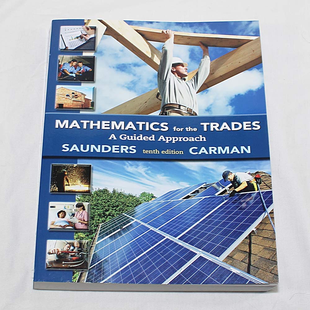 Algopix Similar Product 9 - Mathematics for the Trades A Guided