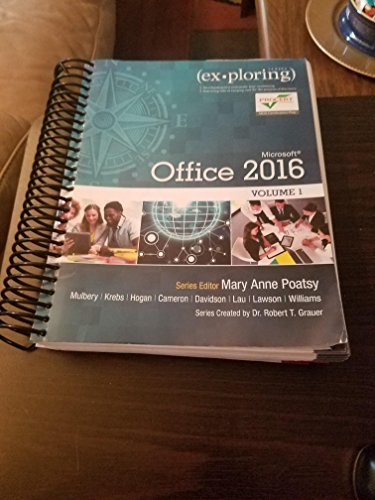 Algopix Similar Product 5 - Exploring Microsoft Office 2016 Volume
