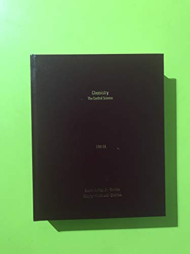 Algopix Similar Product 10 - Chemistry: The Central Science