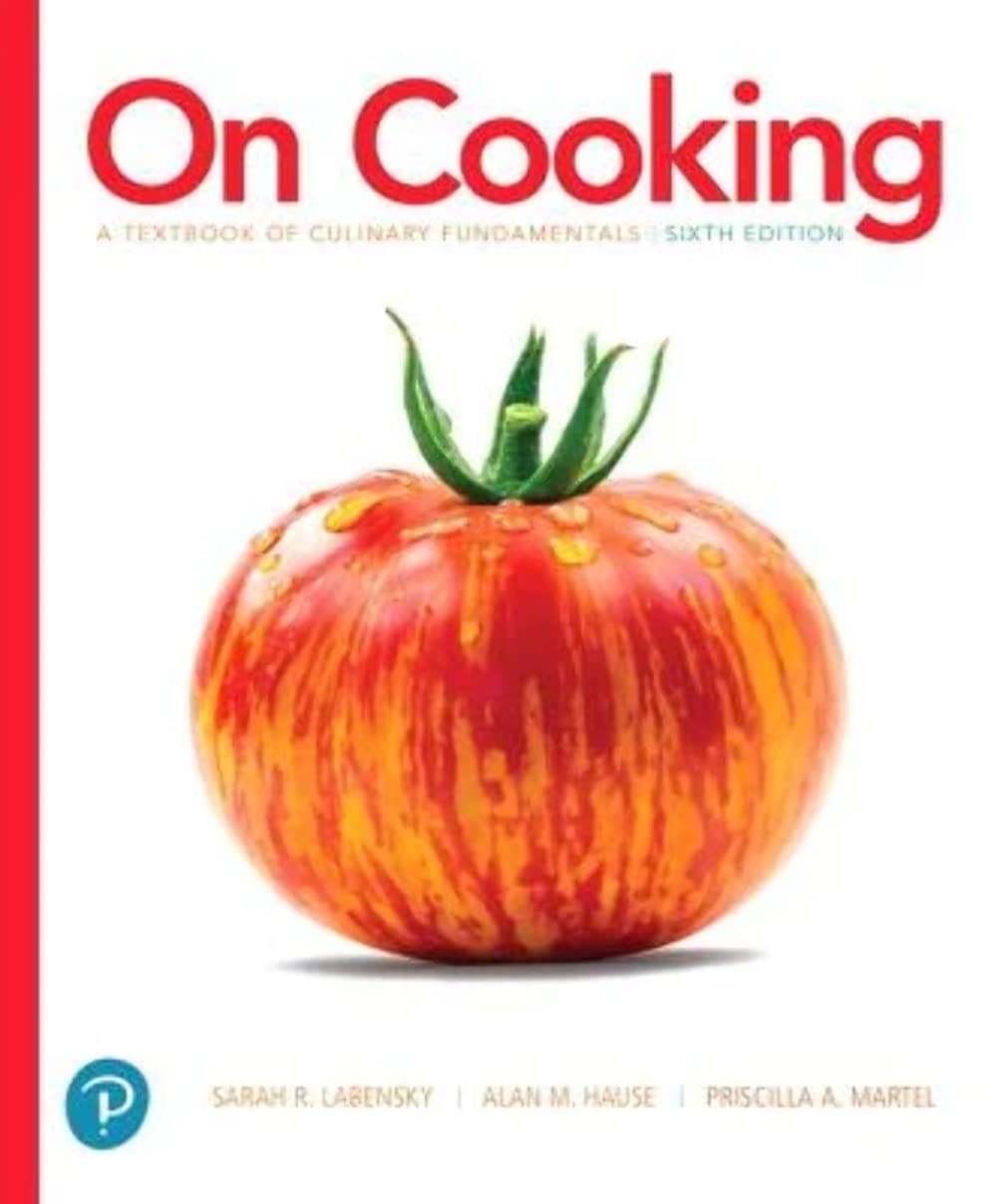 Algopix Similar Product 8 - On Cooking A Textbook of Culinary