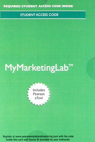 Algopix Similar Product 4 - MyLab Marketing with Pearson eText 