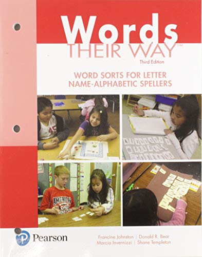 Algopix Similar Product 17 - Words Their Way Word Sorts for Letter