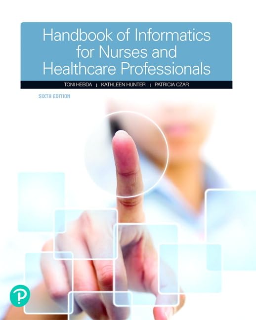 Algopix Similar Product 9 - Handbook of Informatics for Nurses