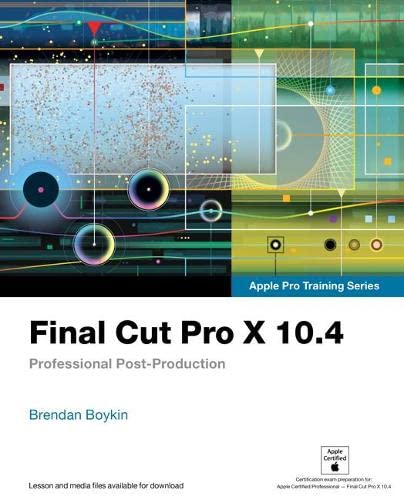 Algopix Similar Product 1 - Final Cut Pro X 104  Apple Pro