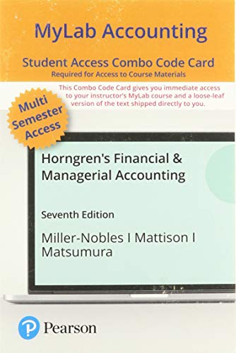 Algopix Similar Product 1 - MyLab Accounting with Pearson eText 