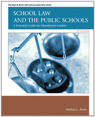 Algopix Similar Product 16 - School Law and the Public Schools A