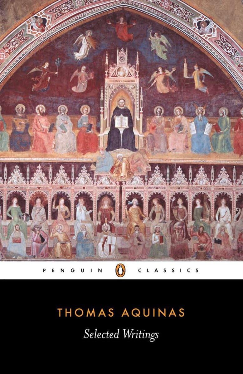Algopix Similar Product 6 - Thomas Aquinas Selected Writings