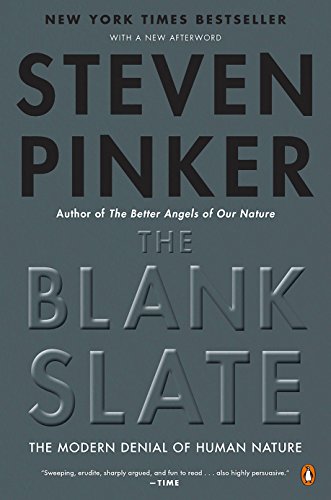 Algopix Similar Product 5 - The Blank Slate The Modern Denial of